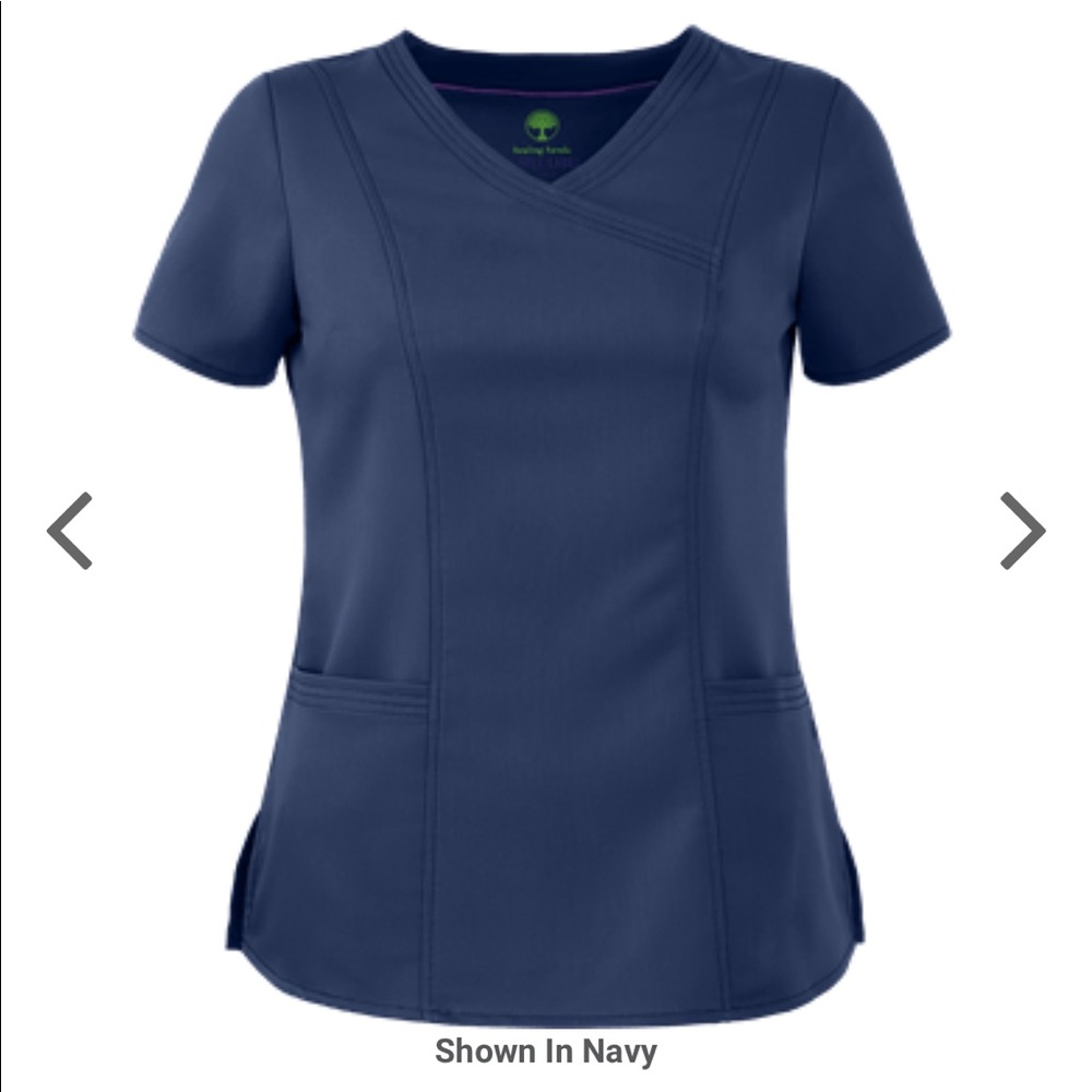 Healing Hands SET Navy XL top XXL bottom NWT